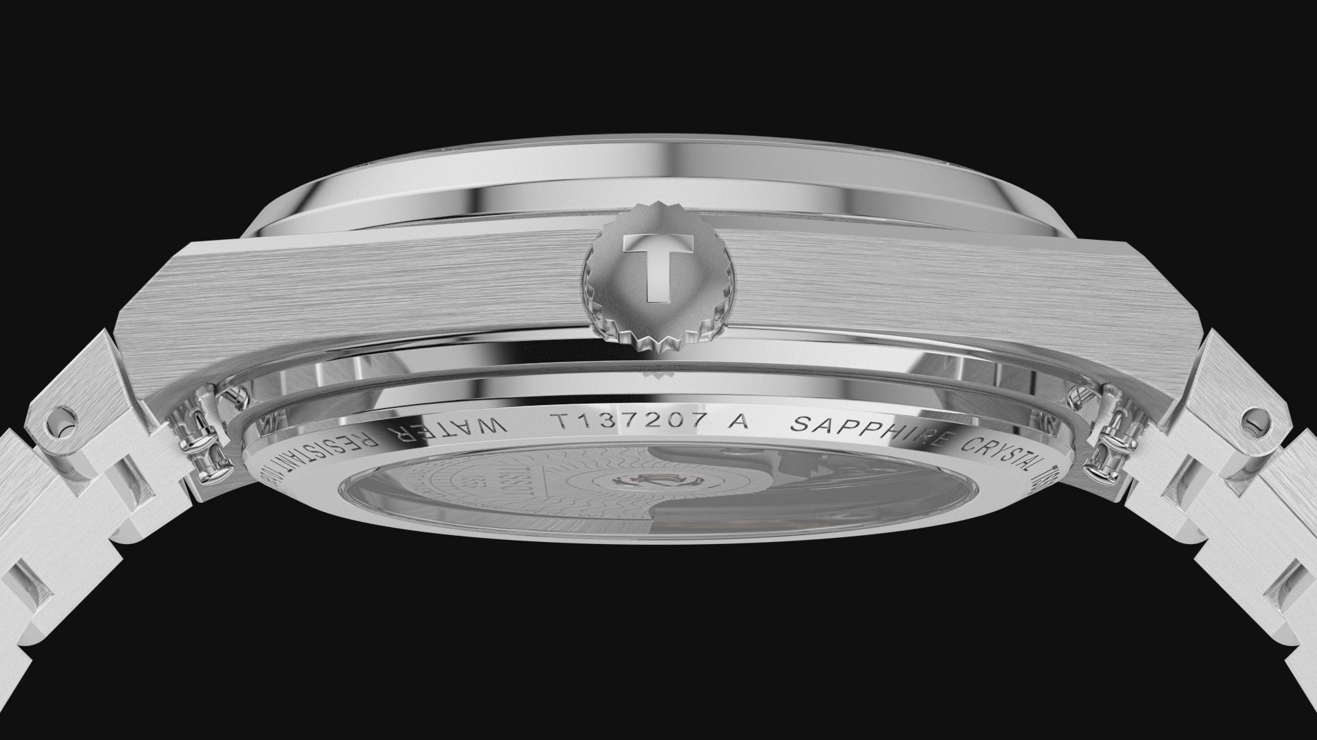 Tissot Black Dial Watch – Pure Sophistication